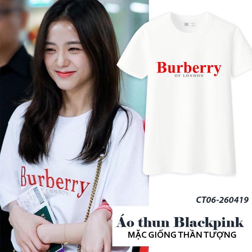 Áo thun giống Jisoo BP nam nữ