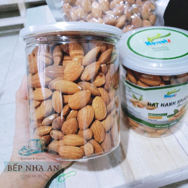 Hạt hạnh nhân sống làm sữa hạt - 1kg
