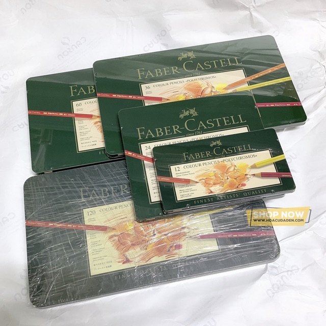 [DA ĐEN] Chì Màu  120 Màu PolyChromos/Albrecht Durer Artists‘ Watercolor Pencils Faber Castell