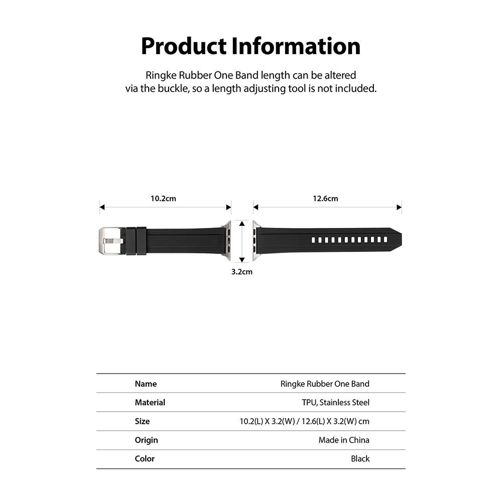 Dây Đeo Apple Watch 45mm / 44mm / 42mm RINGKE Rubber One