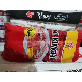 Mì Kim Chi Ottogi 120g (Lốc 8 gói)