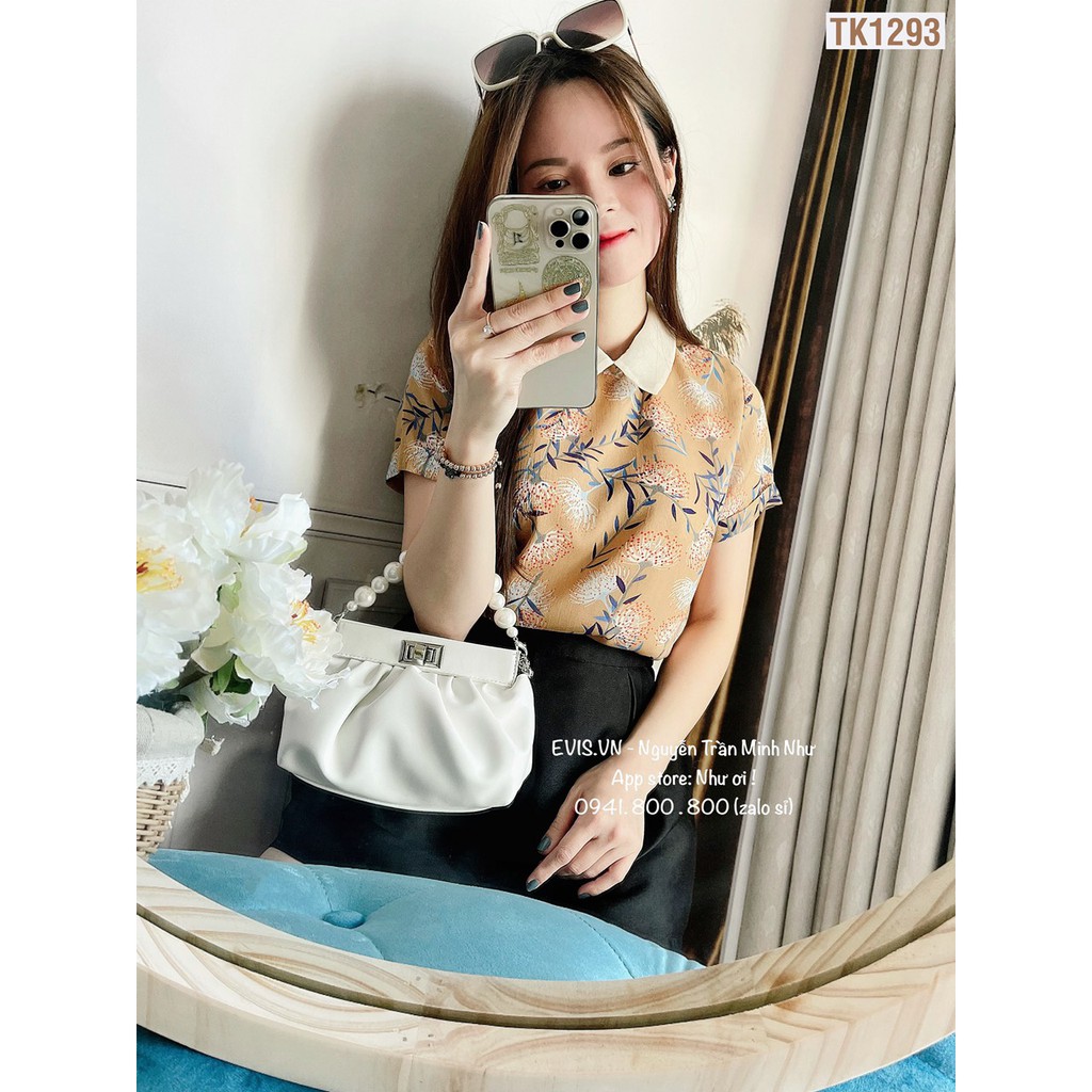 ÁO HOA CÔNG SỞ PHONG CÁCH NGỌT NGÀO NỮ TÍNH TK1293