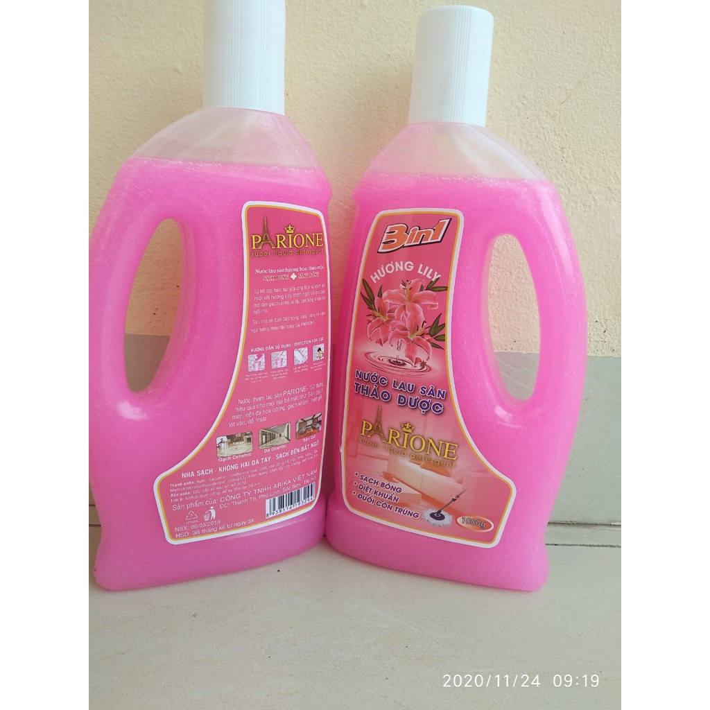 Nước lau sàn hương quế Akira 1L