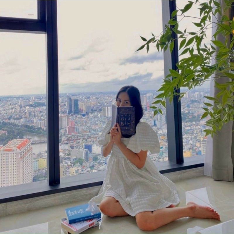 Đầm Babydoll Tay Phồng Cột Nơ Lưng Vải Xốp Nổi , Váy Nữ Thời Trang Ullzang nữ tính Hàn Quốc
