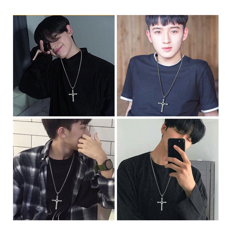 Vòng cổ Thép Titan Mặt Chúa Jesus Trong Fast and Furious Cho Cặp Đôi