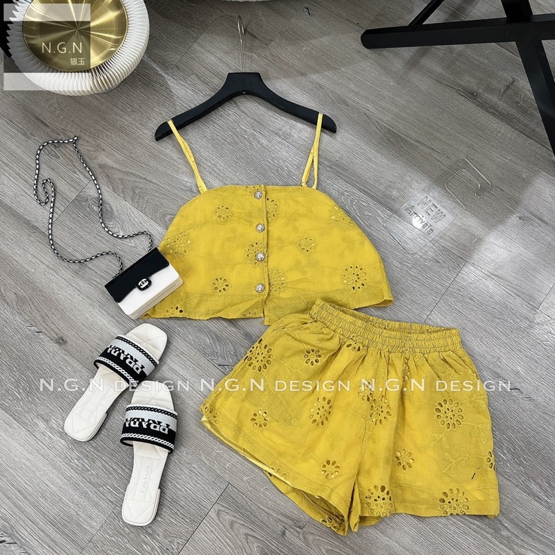 Set hai dây thô hoa