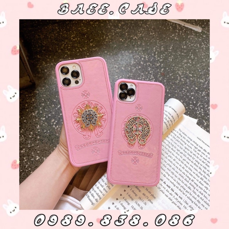 ỐP ĐIỆN THOẠI IPHONE CHOMER HEART HỒNG 7PLS.8PLS.X.Xs.Xsmax.11.11Promax.12.12Pro.12Promax