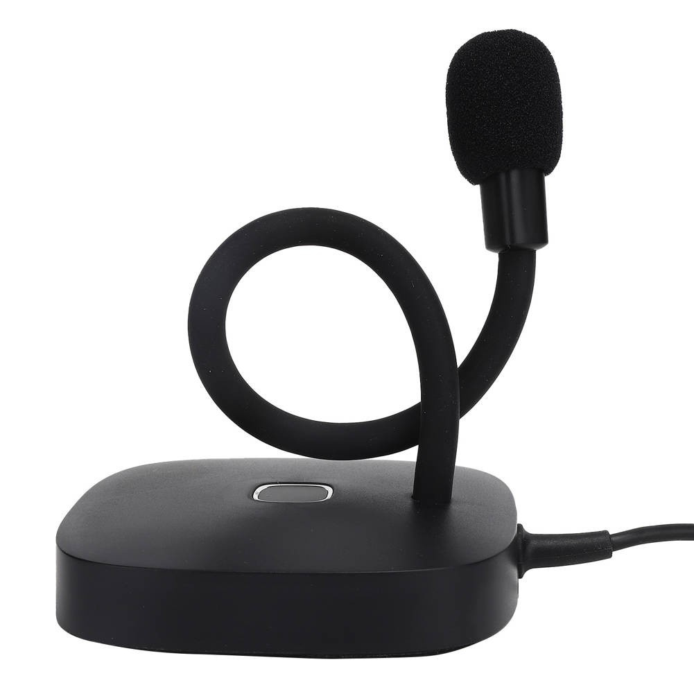 [Ready Stock] USB Microphone Desktop Computer Voice Live Broadcast Office Meeting Online Class Universal Mic