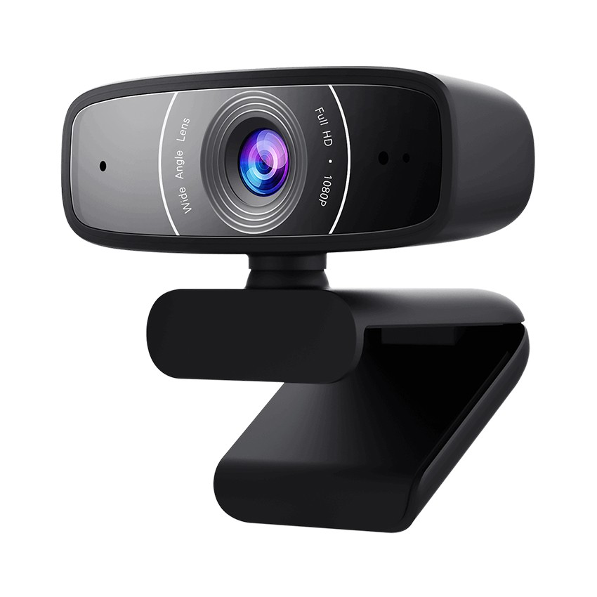 Webcam Asus C3 FullHD 1080p (Hình ảnh FullHD 1080, 30Fps) - Chính hãng phân phối (BH 36 tháng)