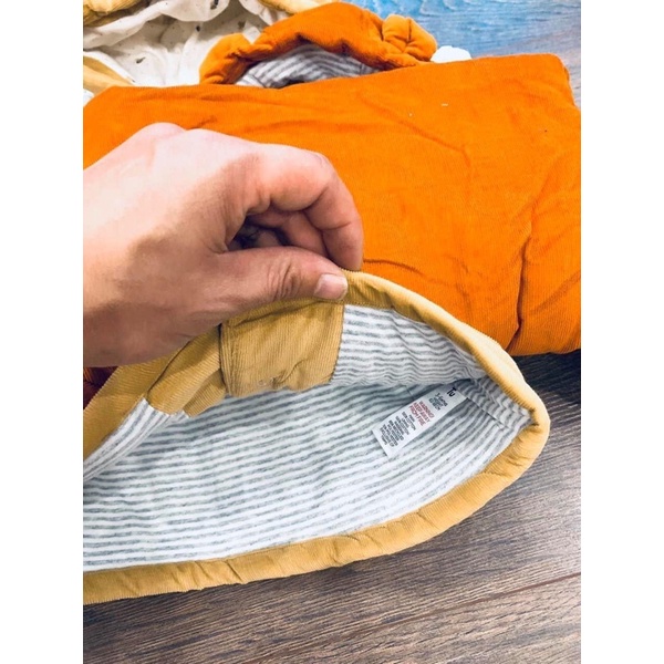 Áo khoác nhung tăm Trần bông cho bé siêu xinh