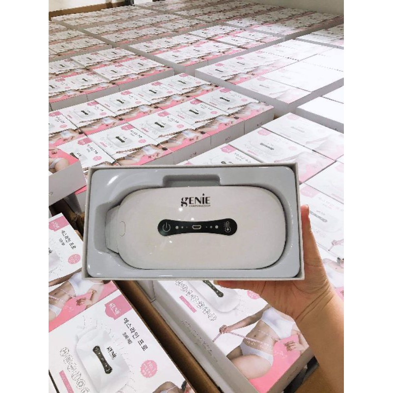 Đai Massage Tan Mỡ Bụng Genie Sline Pro Cao Cấp Hàn Quốc
