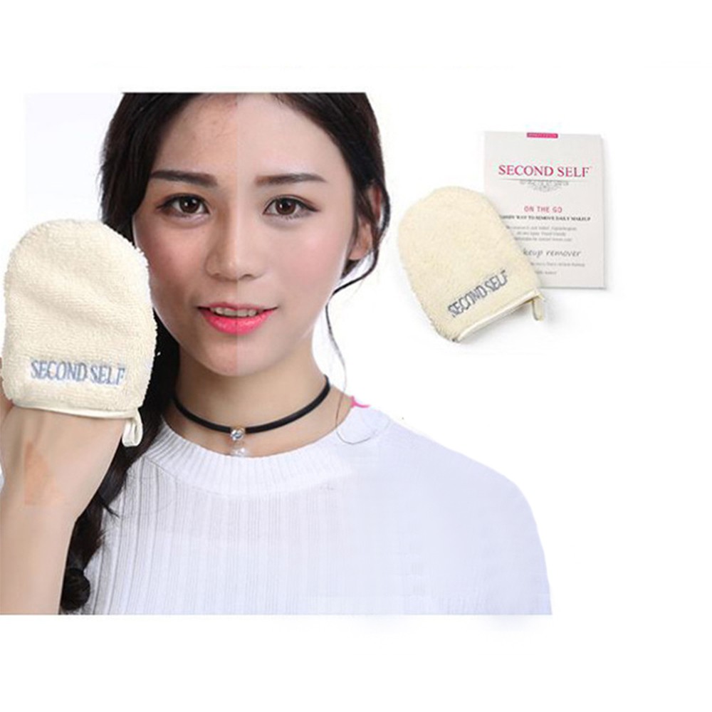 Găng Tay Sợi Cotton Tẩy Trang Chuyên Nghiệp Second Self