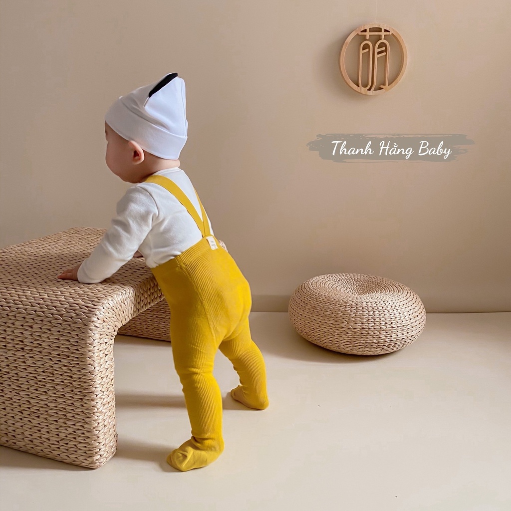 Quần tất yếm cho bé, quần tất cho bé sơ sinh Thanh hằng baby 0 - 2 tuổi