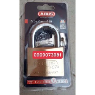 Khoá Abus 75/60 thân đồng chìa vi tính 60mm