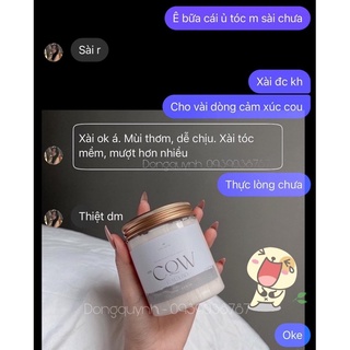 Ủ tóc SỮA BÒ siêu thơm, siêu phục hồi tóc 250ml