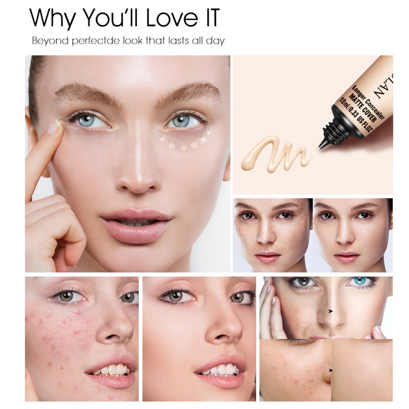 Kem che khuyết điểm dạng lì lâu trôi 10ml nhãn hiệu GUANYULAN | BigBuy360 - bigbuy360.vn