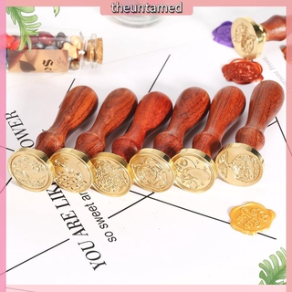 Con dấu thiết kế hình động vật phong cách cổ điển dùng để niêm phong phong bì thiệp