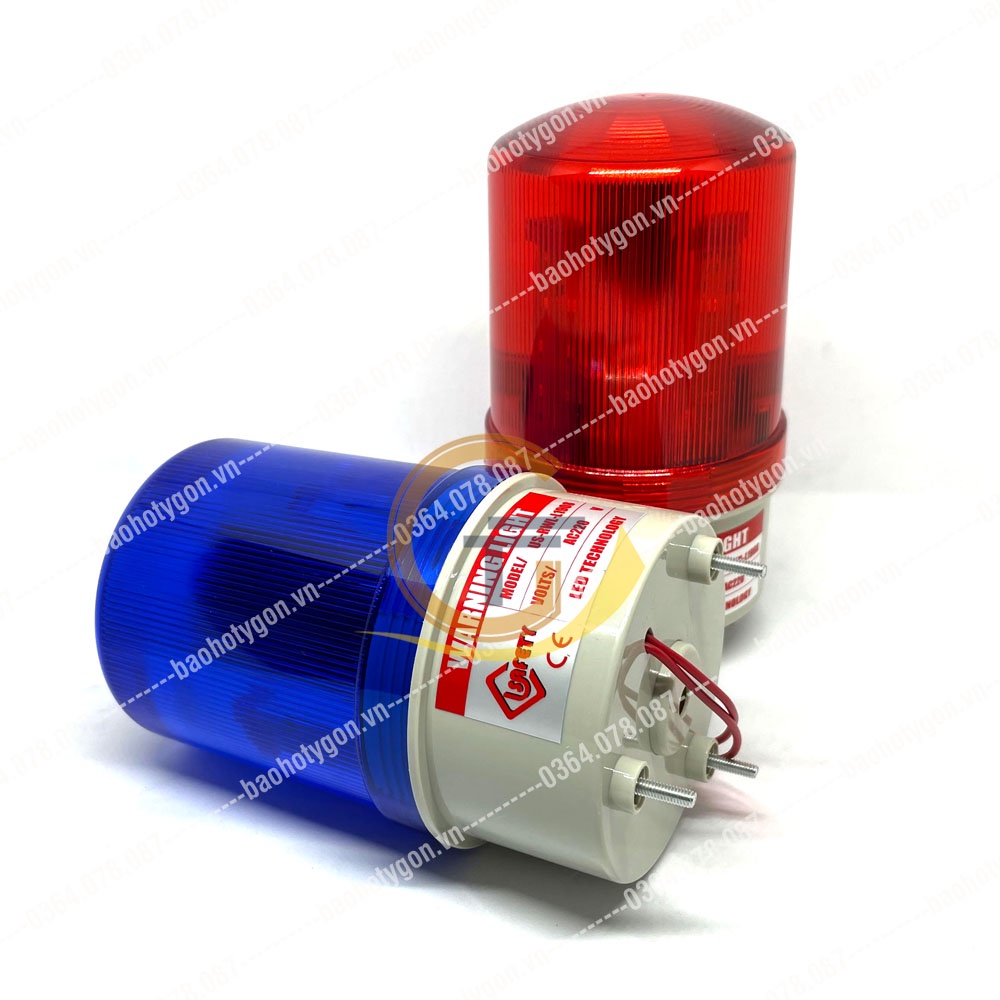 Đèn chớp cảnh báo Usafety-220V có còi/không còi