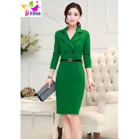Đầm exnel 4 cúc thời trang cao cấp LP03 | BigBuy360 - bigbuy360.vn