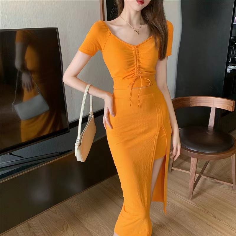 Đầm Ôm Dáng Thời Trang Mùa Hè Hàn Quốc Dành Cho Nữ