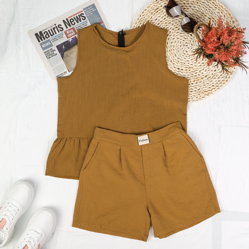 Đồ Bộ Nữ 💖[FREE SHIP ĐƠN 0đ] Đồ Bộ Mặc Nhà Đồ Ngủ Sát Nách Vải Đũi Không Nhăn, Siêu Mát Mẻ  Size 40 - 75kg | BigBuy360 - bigbuy360.vn