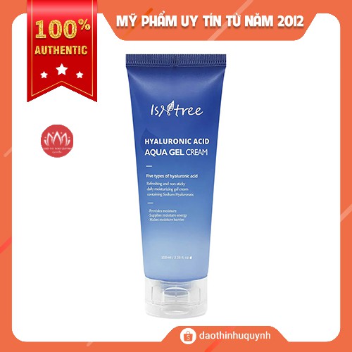 Kem Dưỡng Isntree Hyaluronic Acid Aqua Gel Cream Cấp Ẩm Sâu Dạng Gel 100ml