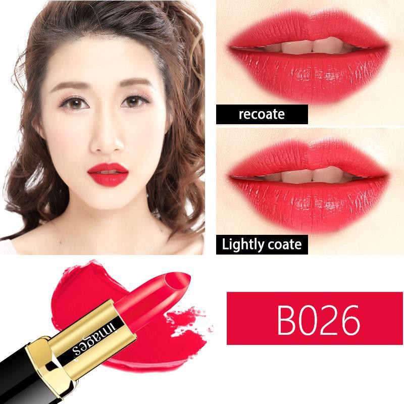 Son dưỡng môi IMAGES trang điểm siêu mịn - 4 tông màu tươi trẻ Dazzle Beautiful Shine ZD-S009 | BigBuy360 - bigbuy360.vn