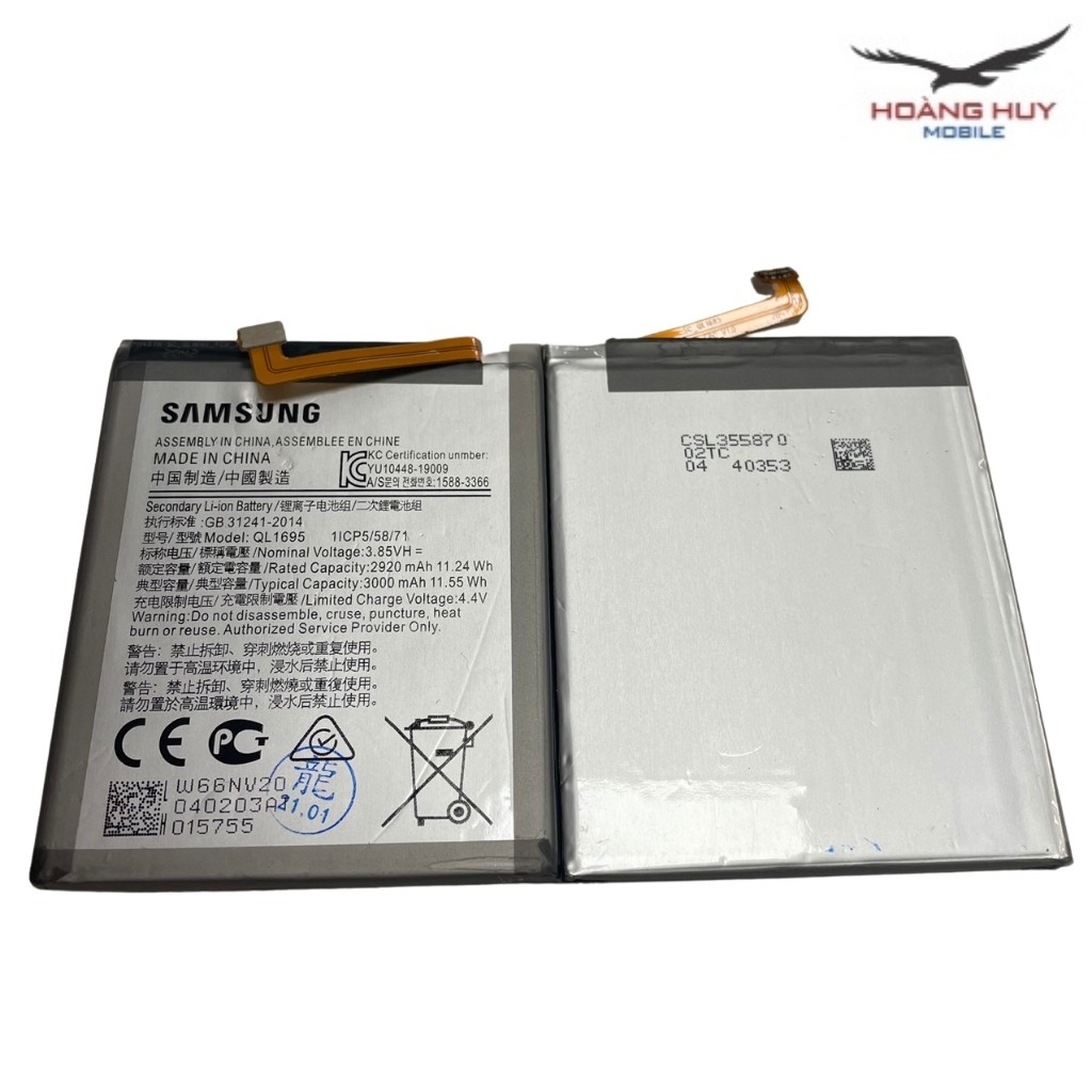 Pin Samsung Galaxy A01 / QL1695 Dung Lượng 3000mAh Zin Hàng Nhập Khẩu Bảo Hành 6 Tháng 1 Đổi 1