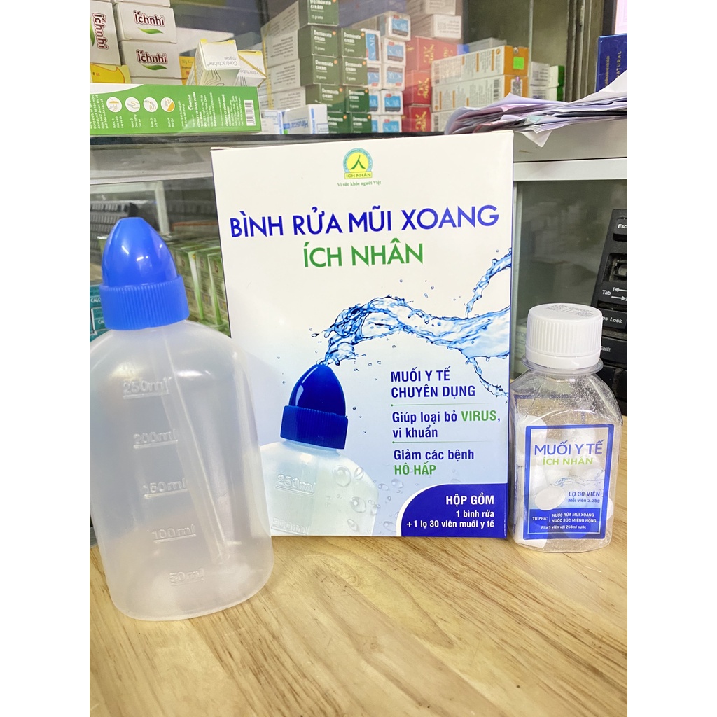 Bình rửa mũi xoan Ích Nhân