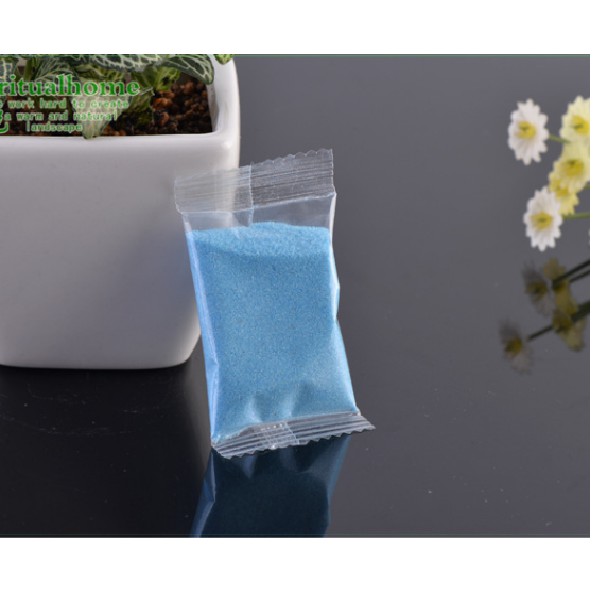 Cát màu xanh Blue đóng túi 30gr cho các bạn DIY