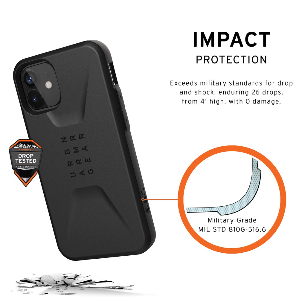 Ốp điện thoại UAG thích hợp cho iPhone 13 ProMax/ 13/13 Pro/ 13 Mini/ 12 Pro Max / 12Pro/ 12mini