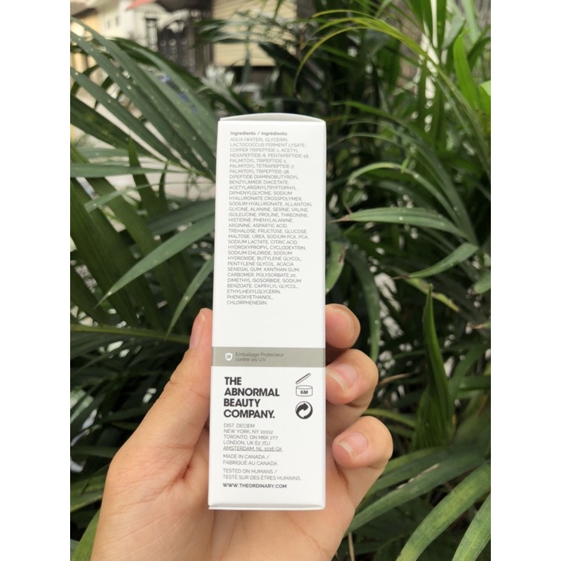 [AUTH] TINH CHẤT TRẺ HÓA DA THE ORDINARY BUFFET + COPPER PEPTIDES 1% 30ML