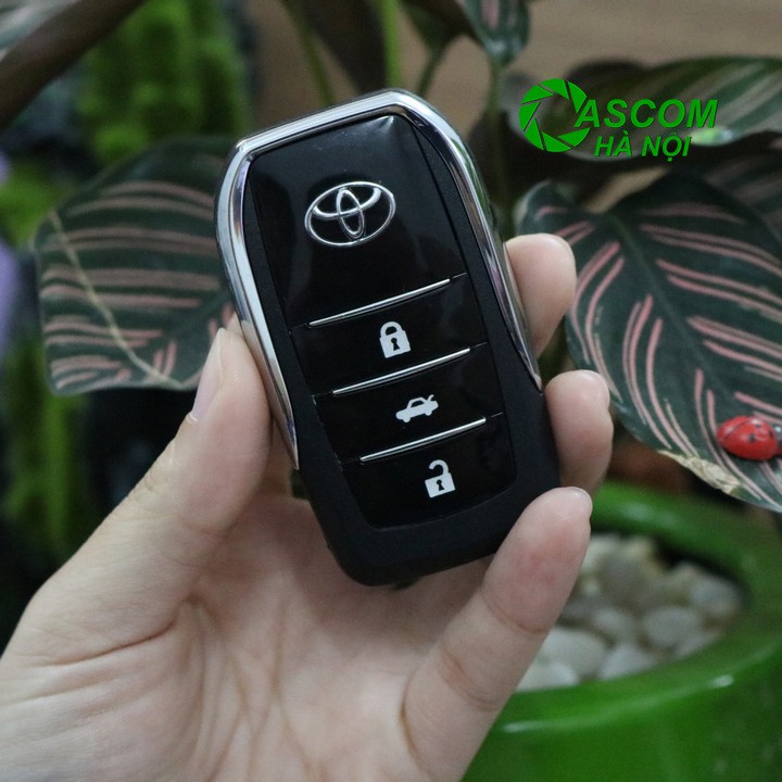 Vỏ khóa Toyota - Vỏ độ chìa khóa ô tô Toyota Yago, Innova, Altis 3 nút mẫu gập sang đời cao