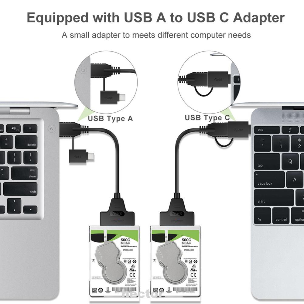 Dây Cáp Chuyển Đổi Ổ Đĩa Cứng Uasp Usb 3.0 Sang Sata 2.5 Inch Hdd Ssd | BigBuy360 - bigbuy360.vn