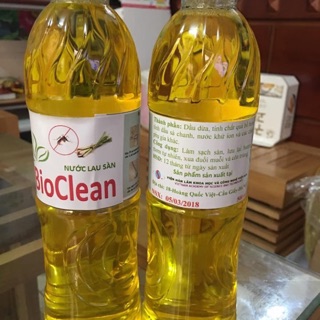 Combo 3 lít nước lau sàn Bio clean - sp của Viện KHCN
