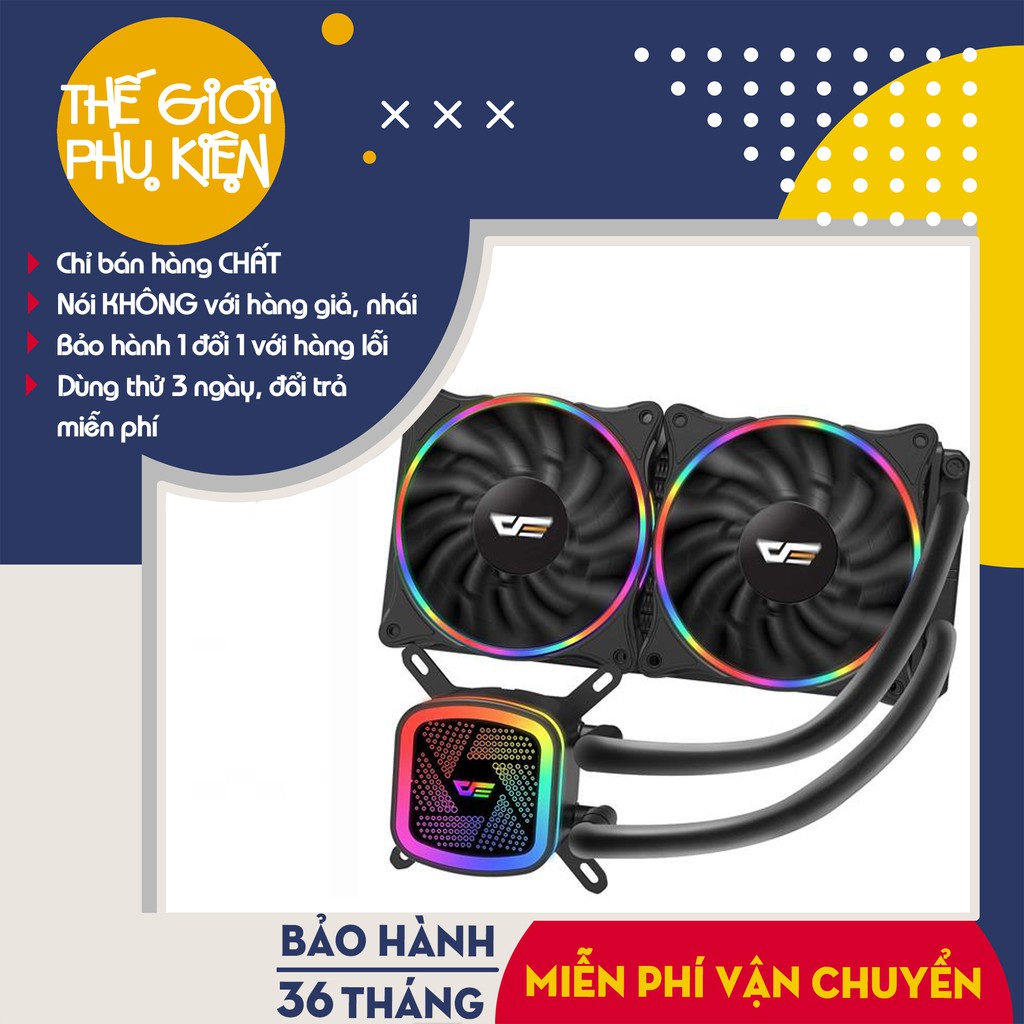 [Hàng Chính Hãng] Tản Nhiệt Nước CPU DarkFlash Tracer DT240 RGB Tản nhiệt AiO - Bảo Hành 36 Tháng