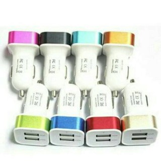 Củ Sạc Trên Xe Hơi 2 Cổng Usb 2.1a