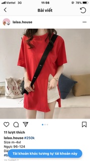 Áo xẻ tà bigsize