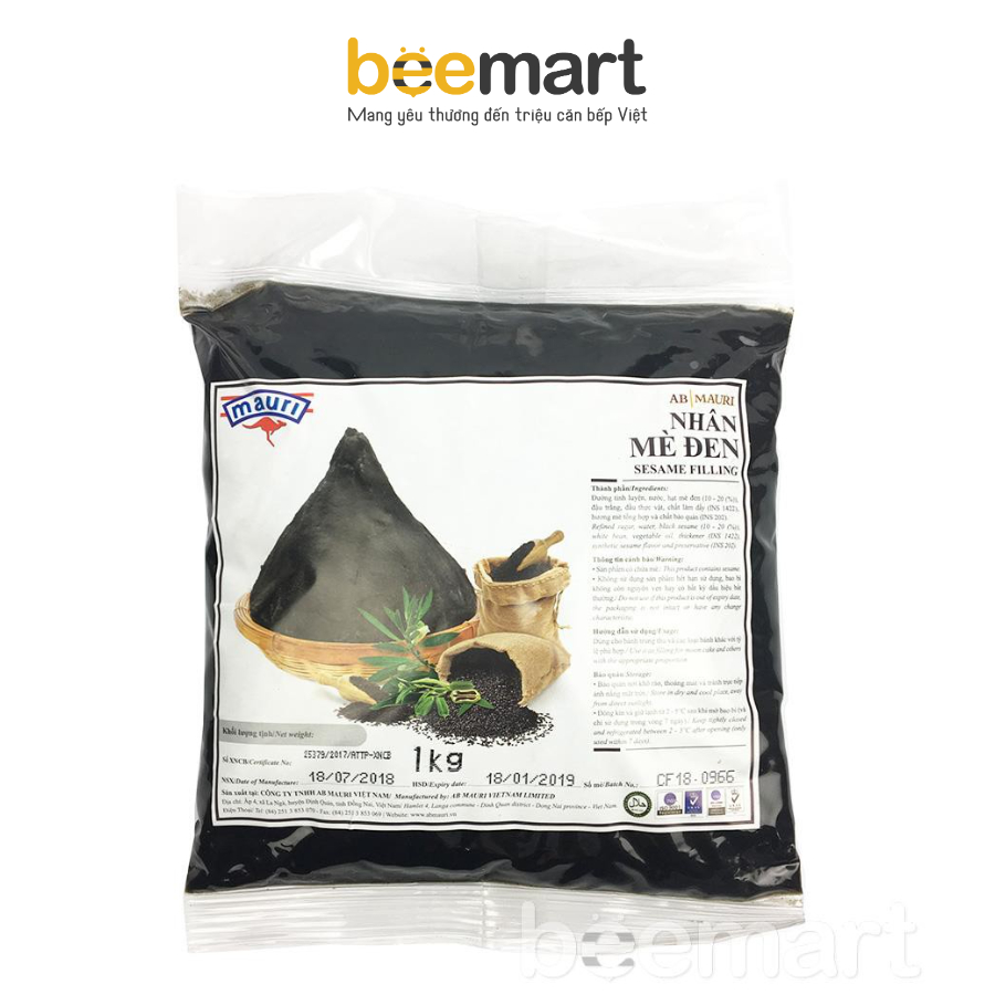 Nhân mè đen ABMauri 1kg