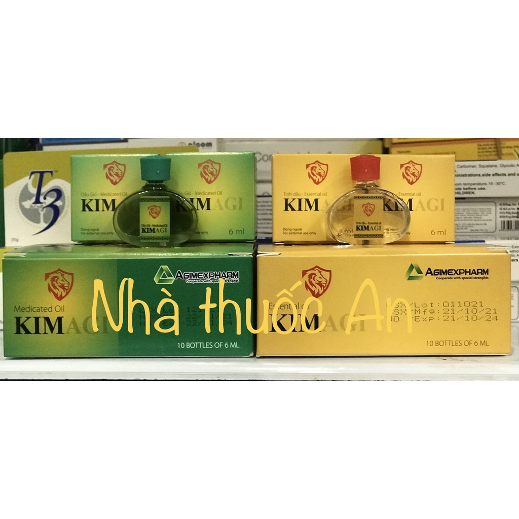 Dầu gió kim AGI - Chai 6ml