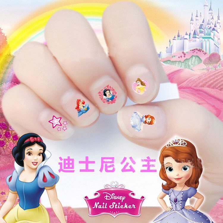 Bộ đồ chơi dán móng tay công chúa sofia xinh xắn cho bé gái