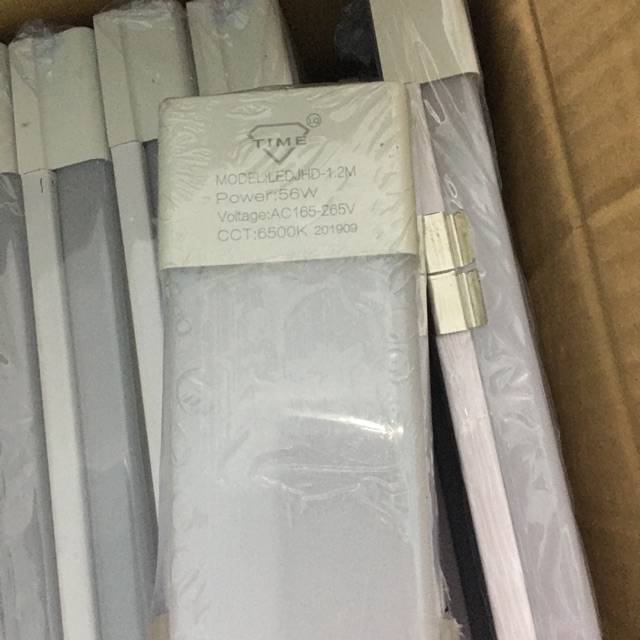 Đèn tuýp bán Nguyệt đầu vuông 56w Time, sáng trắng