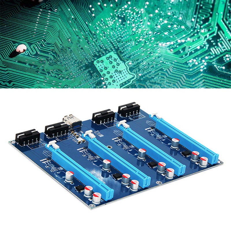 Bảng Mạch PCI-E X1-4 PCI-E X16 Chuyên Dụng Cho BTC Miner