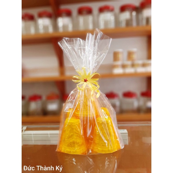 Tháp 6 bánh oản nhỏ 25-65g 2 tầng kết nơ trang trọng