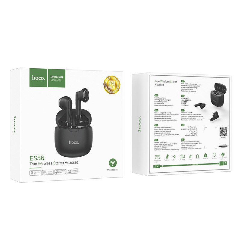 Tai nghe thể thao không dây kết nối Bluetooth Hoco Es56 Tws 5.1 chất lượng cao