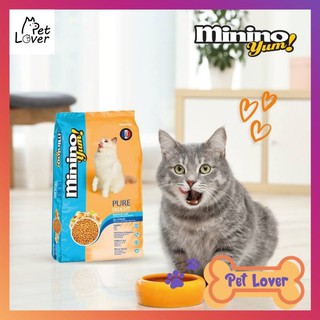 Hạt Minino 1,5kg, Thức Ăn cho Mèo, Hạt Cho Mèo Mọi Lứa Tuổi Vị Cá Hồi Minino Yum Salmon Túi 1.5kg - Petlover