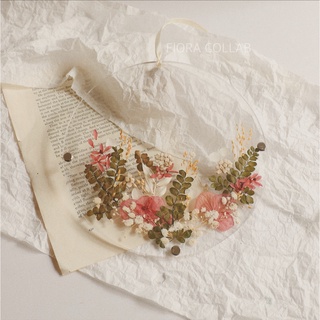 Flora Collab | Khung tranh hoa khô handmade - Mẫu tròn treo