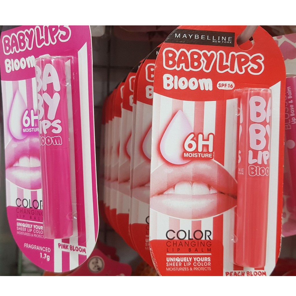 Son dưỡng môi Maybelline Baby Lips Bloom có màu