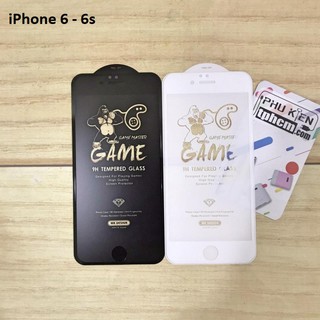Dán cường lực Nhám Kingkong Full màn hình iPhone 6 - 6s