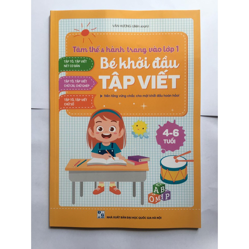 Sách - Bé khởi đầu tập viết (4-6 tuổi)